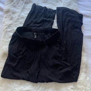 SKIMS Black Jersey Pajama Pants Size Medium